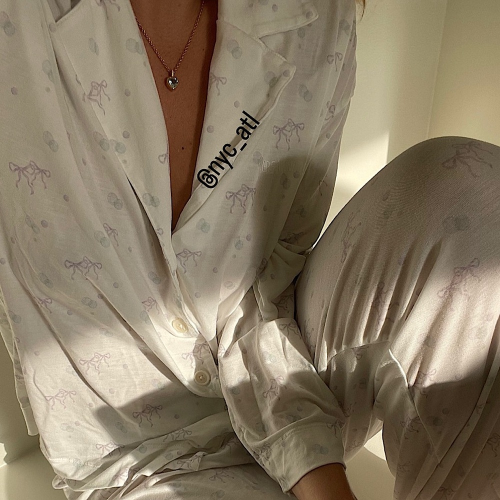 NWT Djerf Avenue Go Slow PJ Shirt